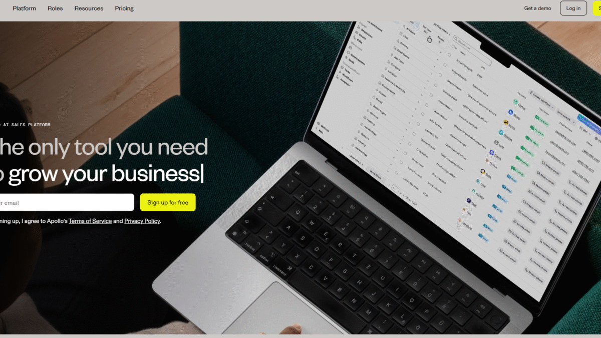 Apollo IO Homepage