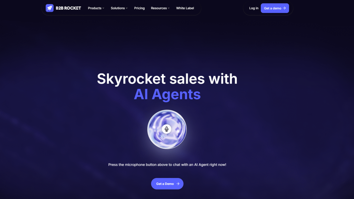 B2B Rocket Homepage