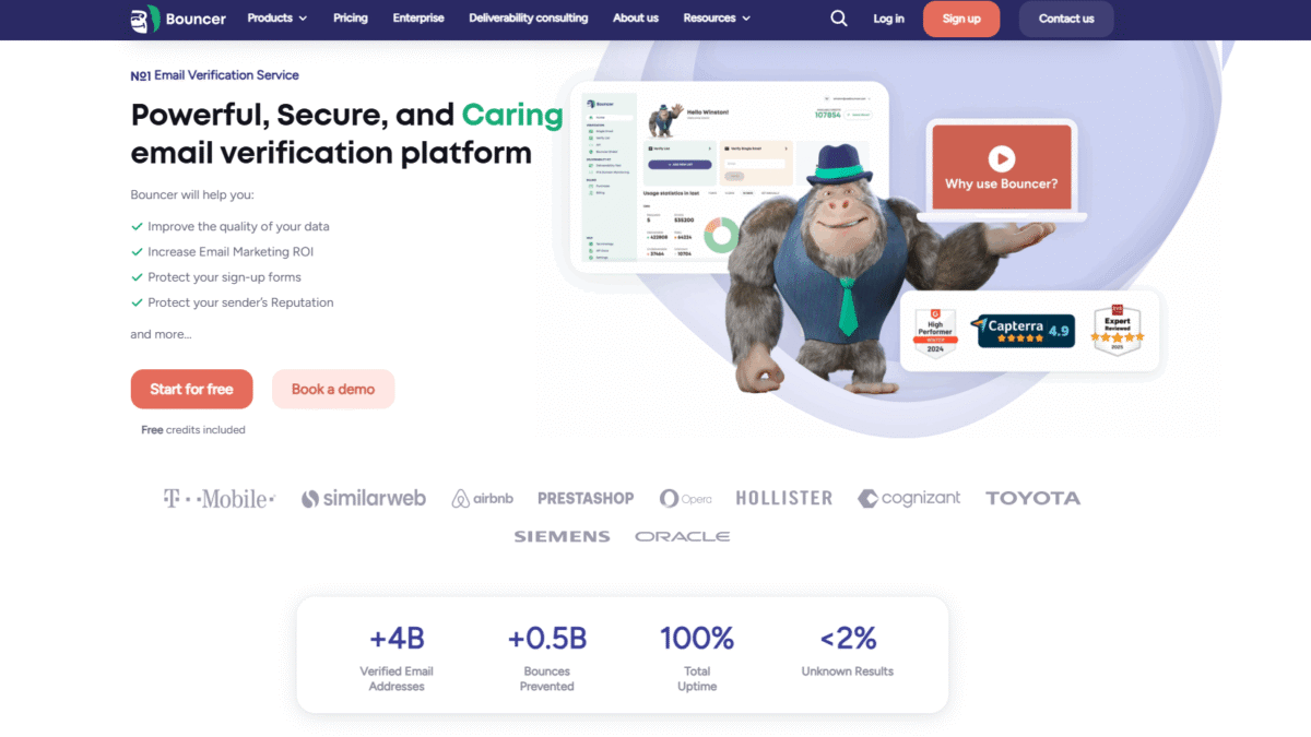 Bouncer Homepage