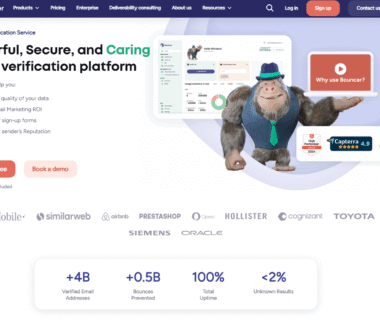 Bouncer Homepage