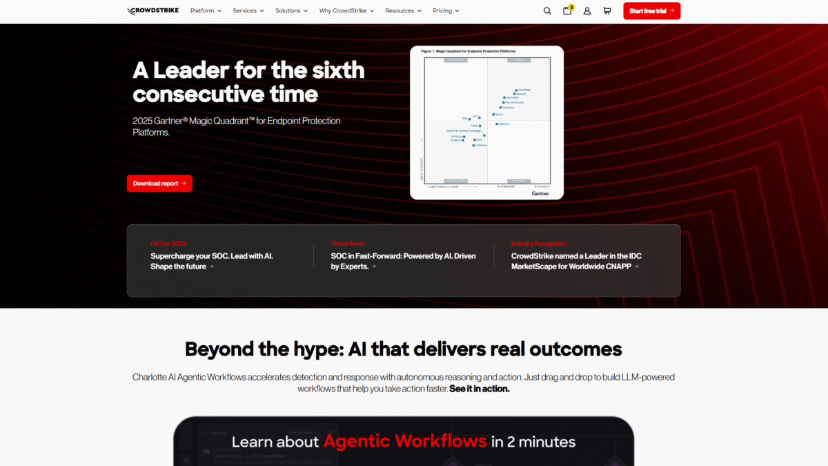 CrowdStrike Homepage