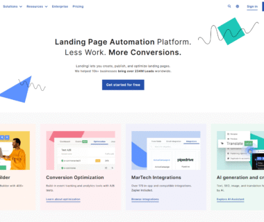 Landingi Homepage