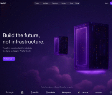 Runpod Homepage