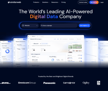 Similarweb Homepage