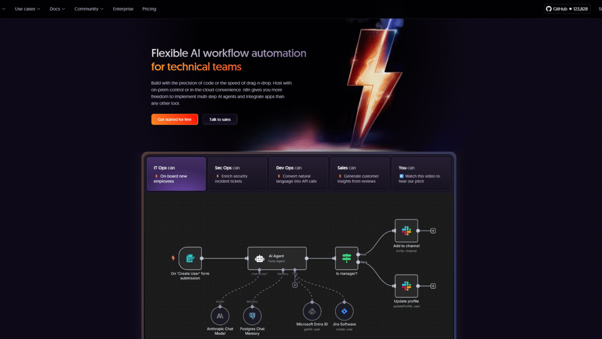n8n Homepage