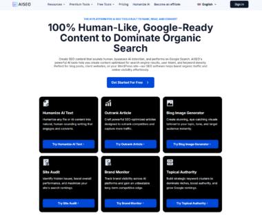 AISEO Homepage