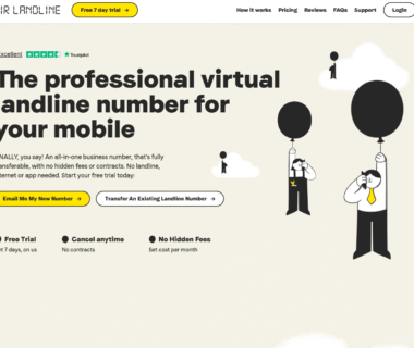 Air Landline Homepage