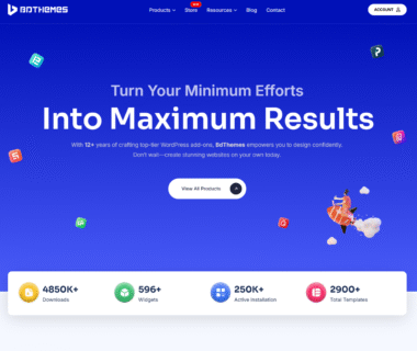 BDThemes Homepage