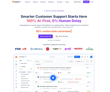 BoldDesk Homepage