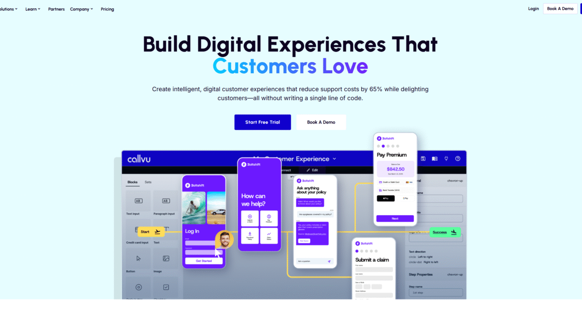 Callvu Homepage