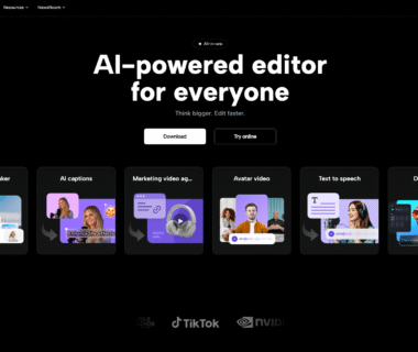 CapCut Homepage
