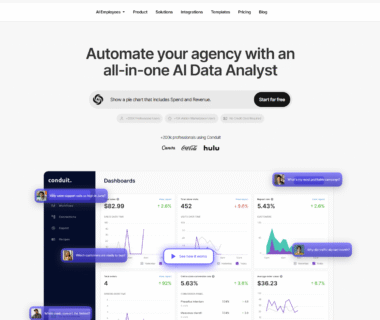 Conduit AI Homepage