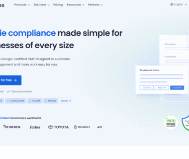 CookieYes Homepage