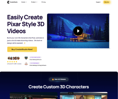 CreateStudio Homepage
