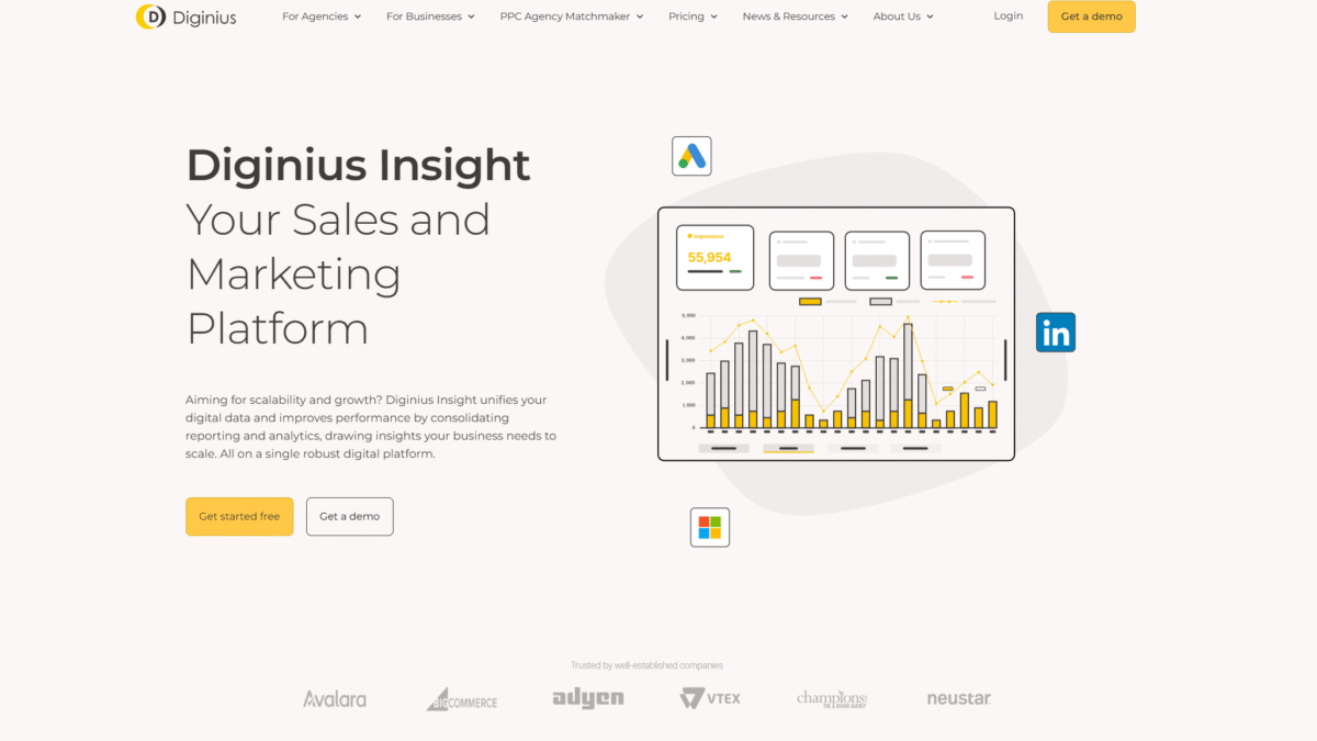 Diginius Homepage