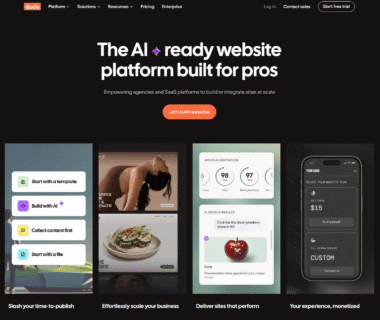 Duda Homepage