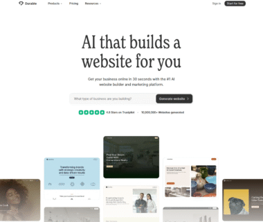 Durable Homepage