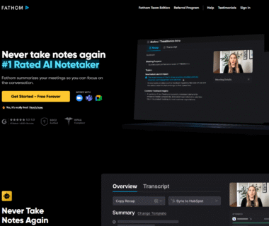 Fathom Homepage