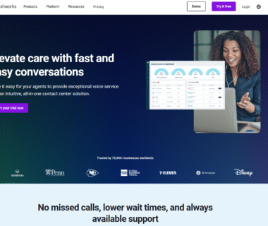 Freshcaller Homepage