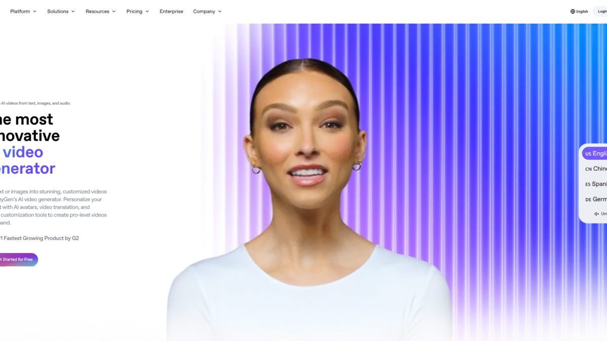 HeyGen Homepage