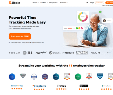 Jibble Homepage