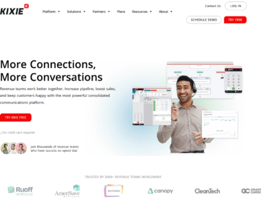 Kixie Homepage