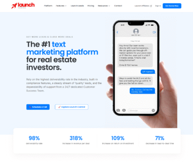Launch Control Homepage
