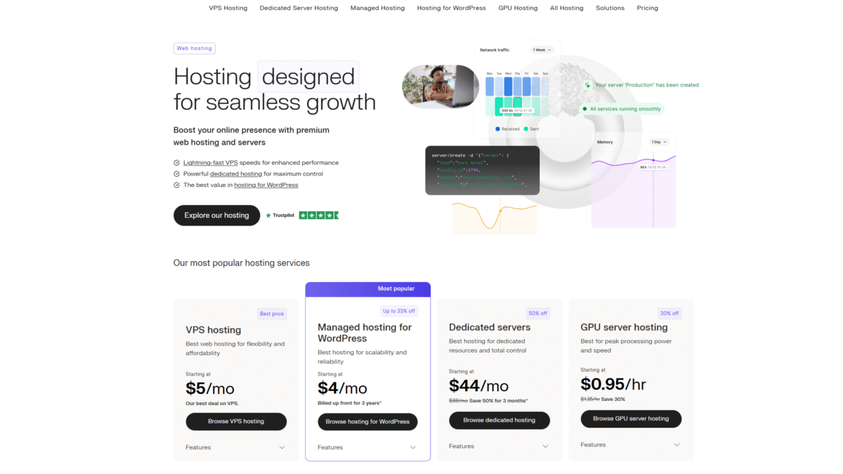Liquid Web Homepage
