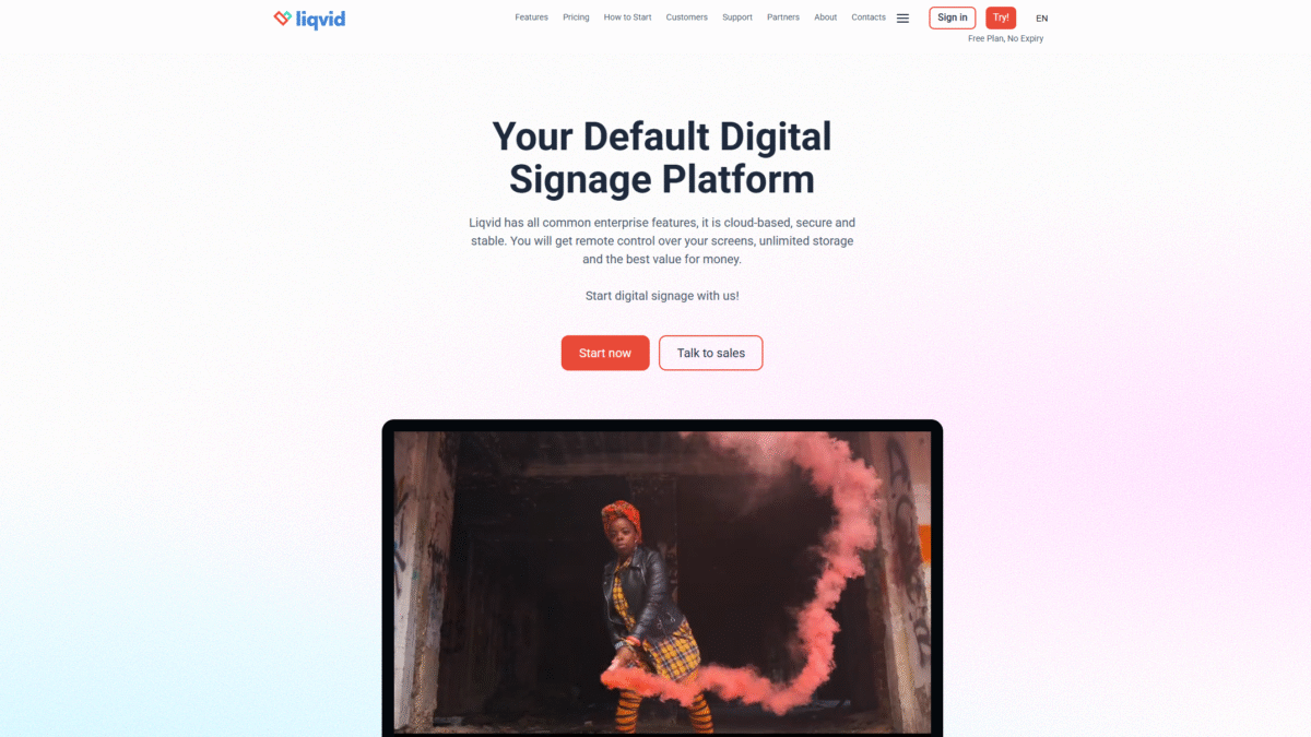 Liqvid Homepage