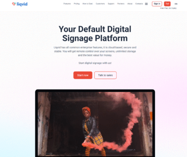Liqvid Homepage