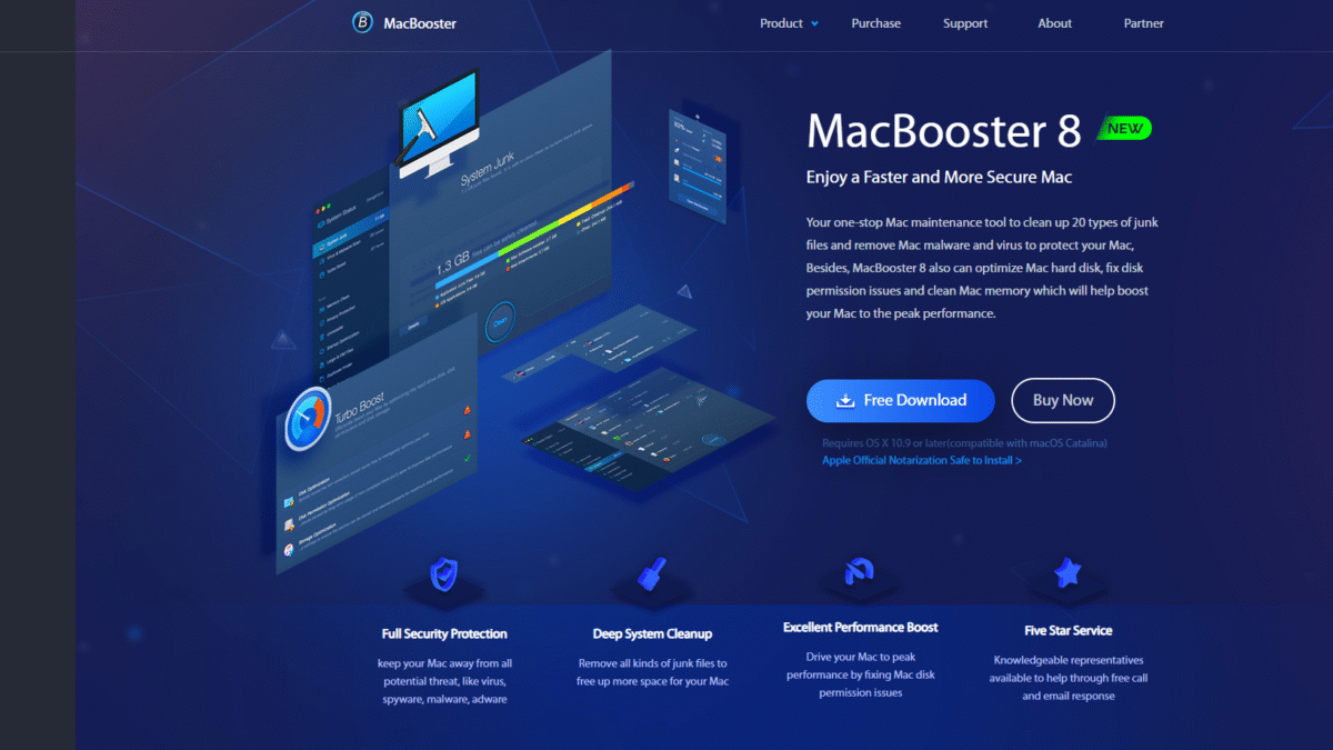 MacBooster Homepage