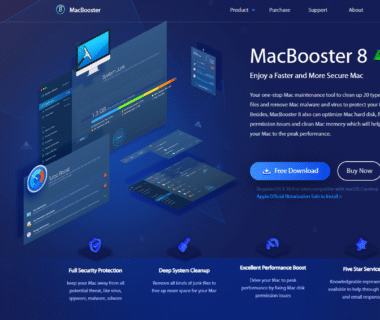 MacBooster Homepage