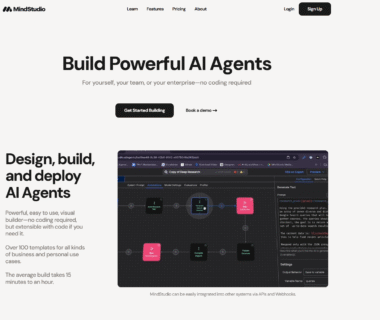 MindStudio Homepage