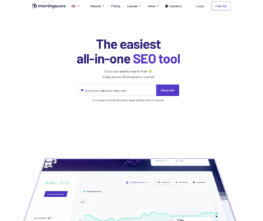 Morningscore Homepage