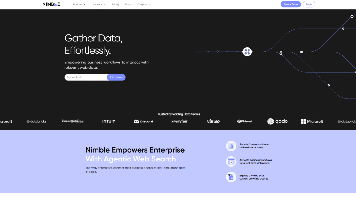 Nimble Way Homepage