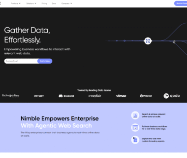 Nimble Way Homepage