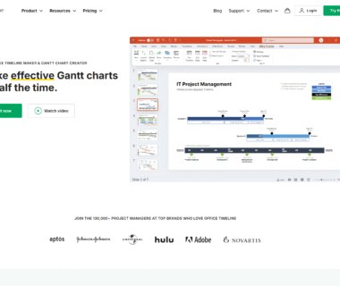 Office Timeline Homepage