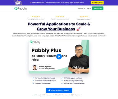 Pabbly Homepage