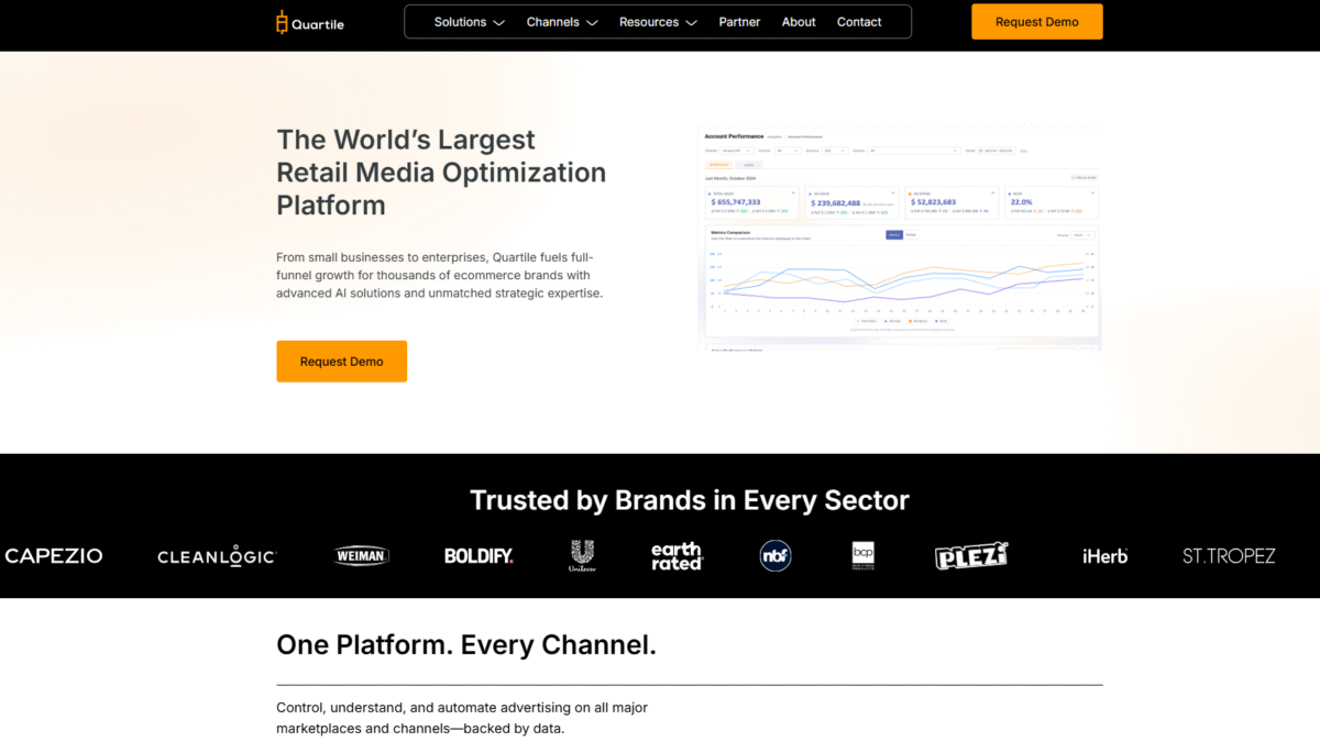 Quartile Homepage