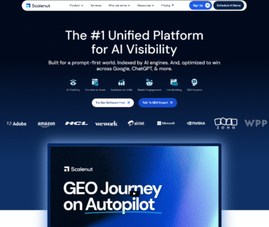 Scalenut Homepage