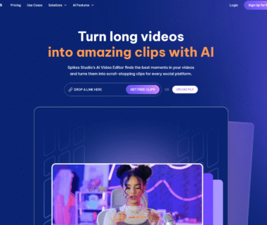 Spikes Studio Homepage