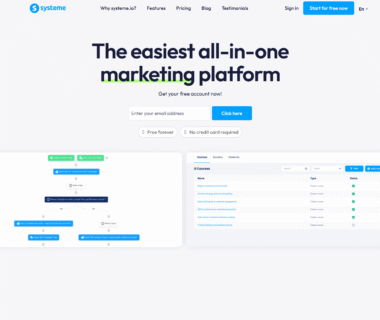 Systeme Homepage