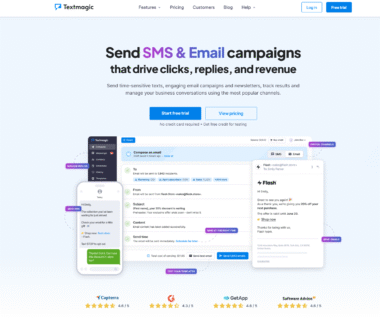 Textmagic Homepage