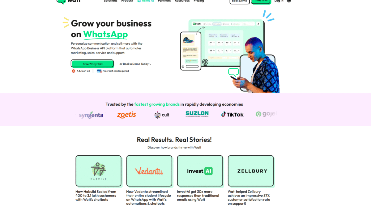 Wati Homepage