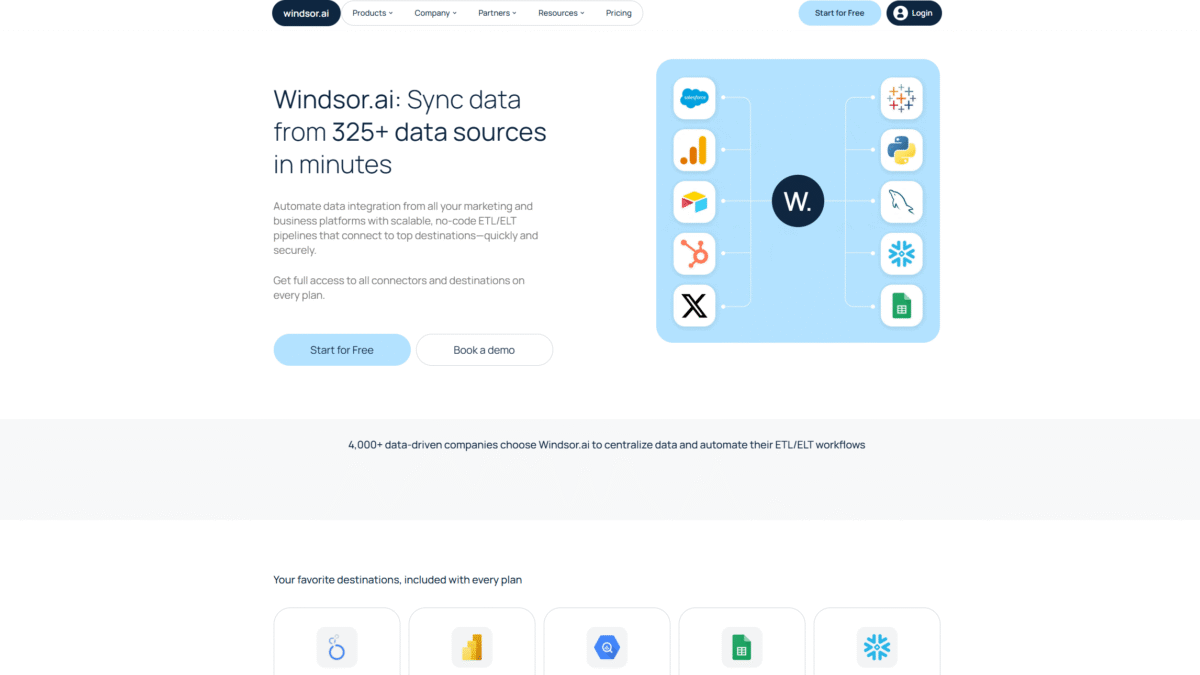 Windsor AI Homepage