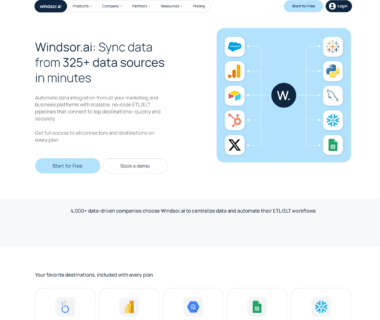Windsor AI Homepage