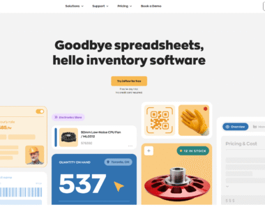 inFlow Inventory Homepage